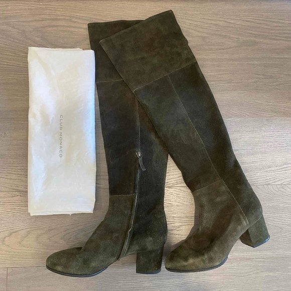 Club Monaco Andreea Over-The-Knee Boot | Size 38 - Picture 1 of 4